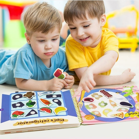 10 in 1 Montessori Busy Book For Kids - 90 % OFF
